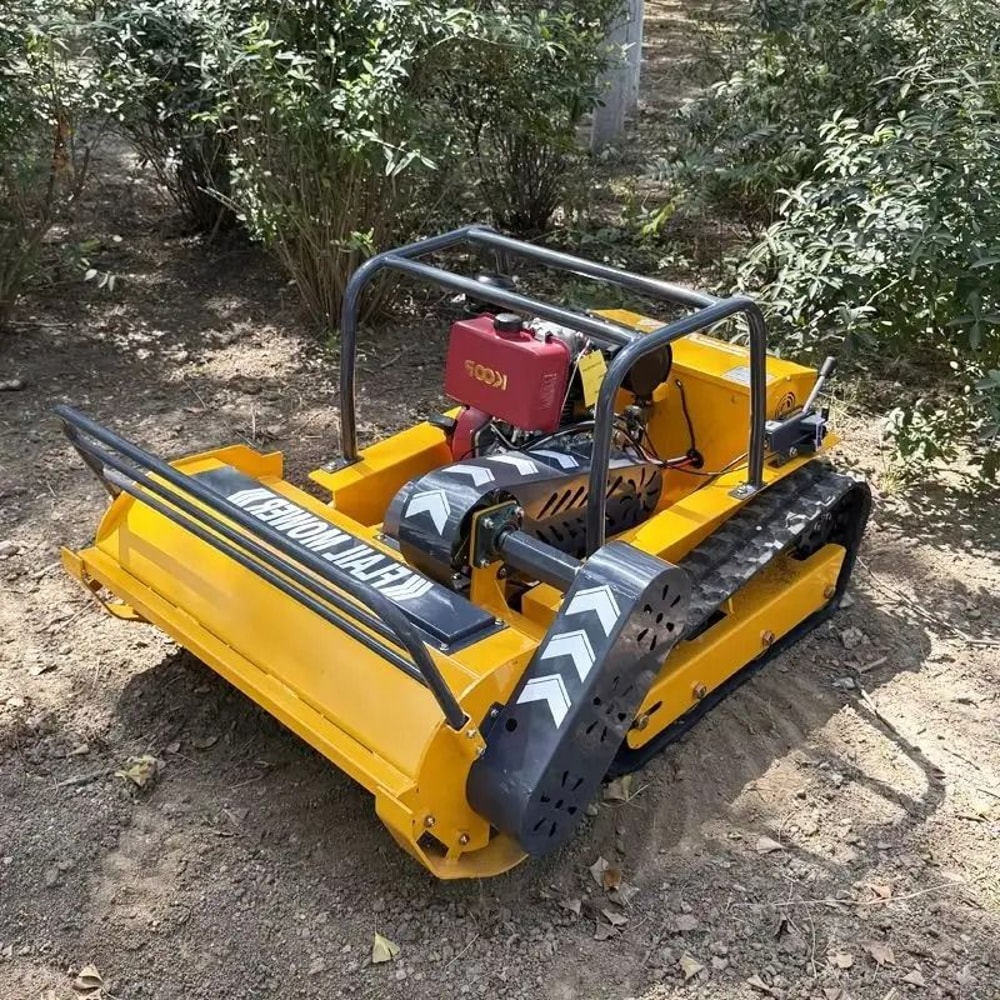 Professional 25HP Remote Control Flail Mower HighPerformance 3937 In AllTerrain Robotic Cutter 5