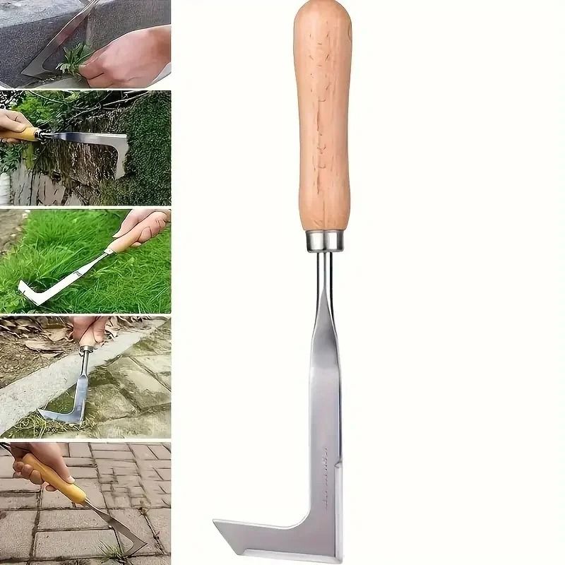 135Inch LShaped Stainless Steel Gap Weeding Tool Precision Garden Hand Tool 6