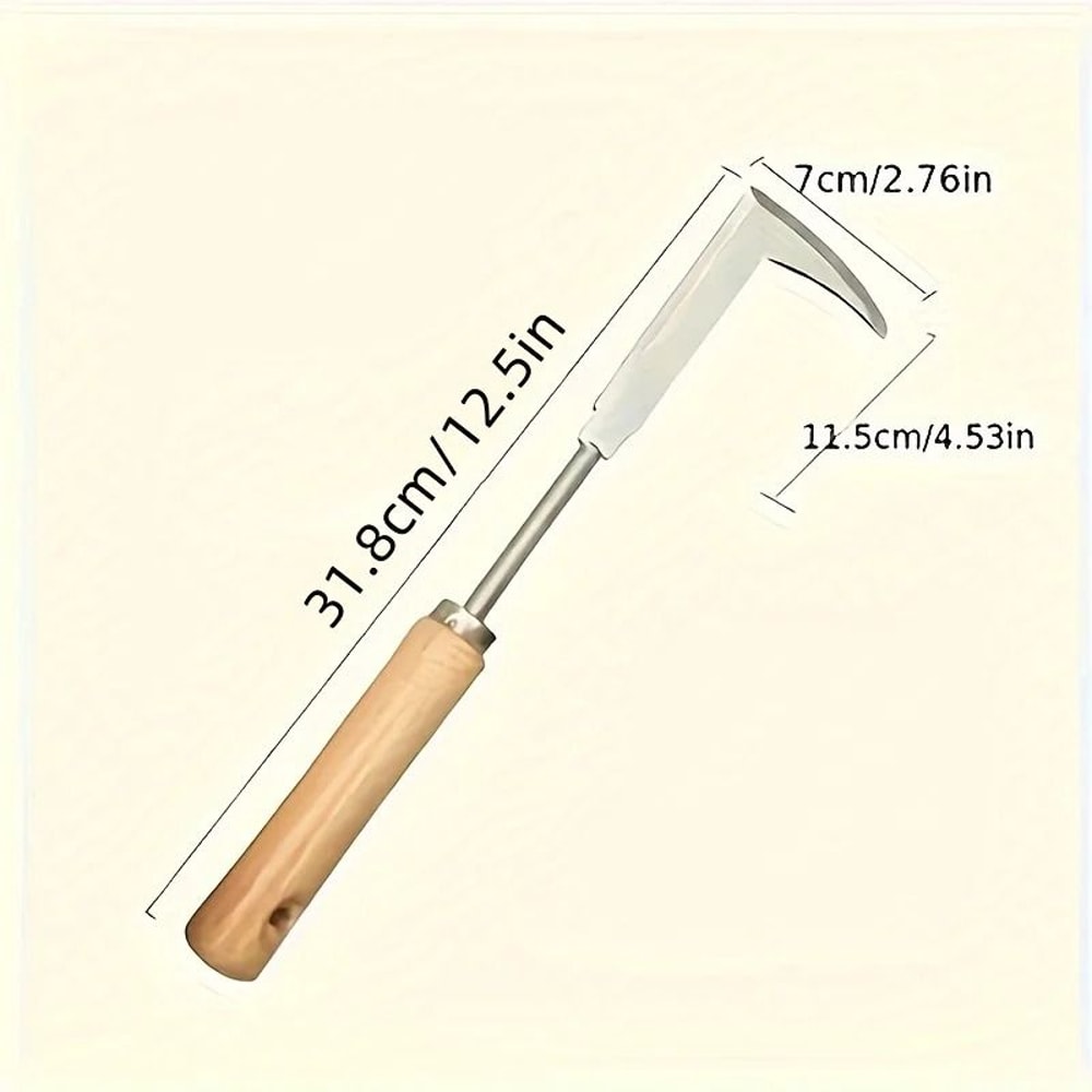Stainless Steel MultiPurpose Weeding Tool Precision Hand Tool For Gardening Foraging 5