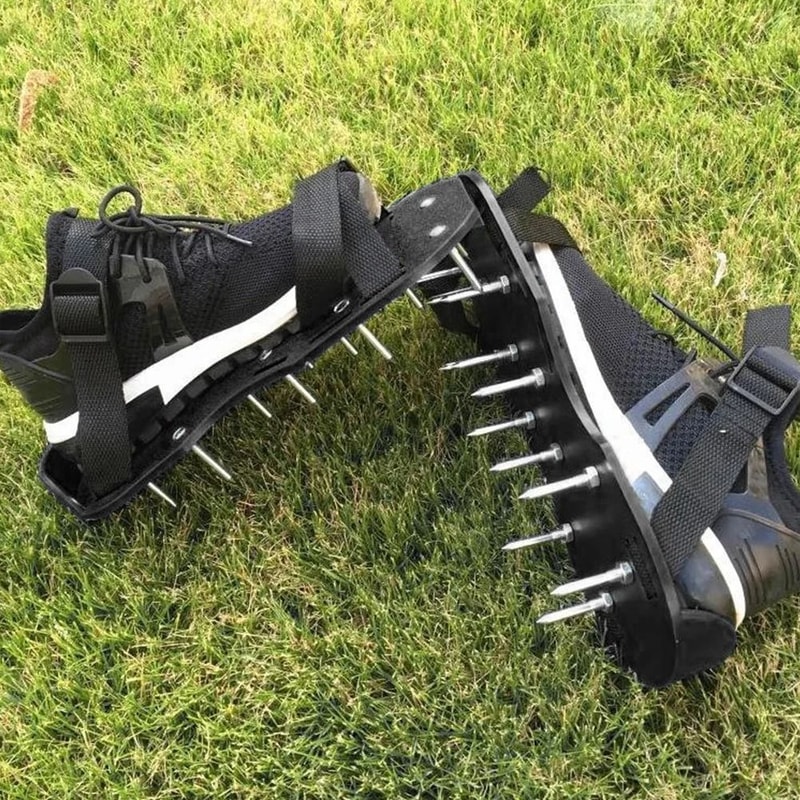 Lawn Aerator Sandals HeavyDuty Spiked Gardening Shoes 2