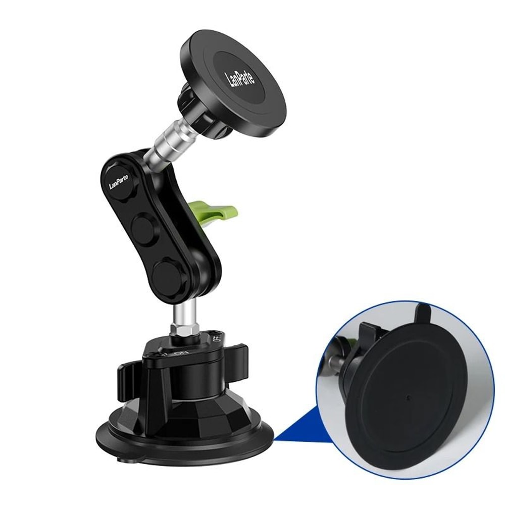 Magnetic Car Phone Holder Strong 360 Rotatable Dashboard Mount 6