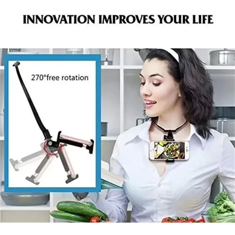 NeckHanging POV Phone Holder FirstPerson View Action Bracket 2