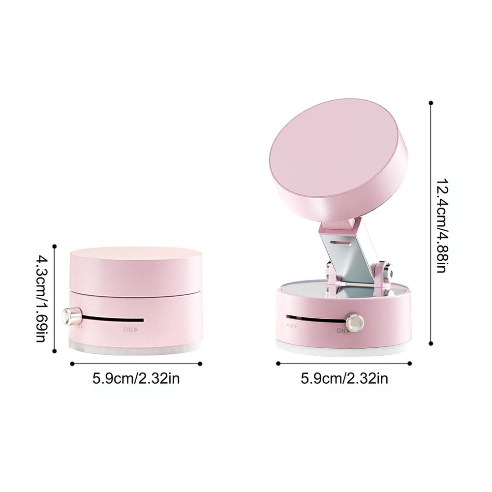 Vacuum Magnetic Car Phone Holder DoubleSided Foldable Auto Bracket 8