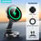 Magnetic Car Mount Wireless Charger 15W Fast Charging Rotatable Panel 1