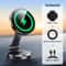 Magnetic Car Mount Wireless Charger 15W Fast Charging Rotatable Panel 7