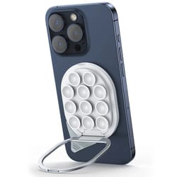 suction cup magnetic phone mount – strong magnetic holder with integrated pull ring