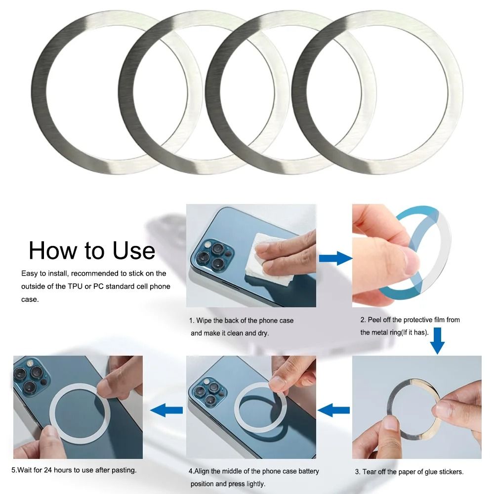 360 Vacuum Magnetic Car Phone Holder Intelligent HighStability Mount 5