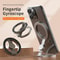 Double Magnetic Phone Ring Stand UltraStrong Foldable Metal Bracket 0