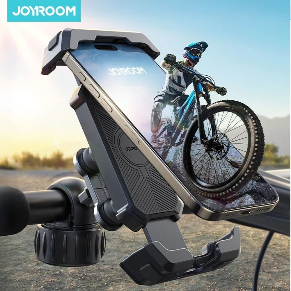 AntiShake Bike Phone Holder QuickInstall Mount With Vibration Dampener 1