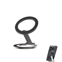 dual-sided magnetic ring holder – universal magsafe folding bracket