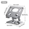 360 Rotating Desktop Tablet Stand Premium Aluminum Foldable Support 5