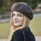 Classic French beret for winter fashion