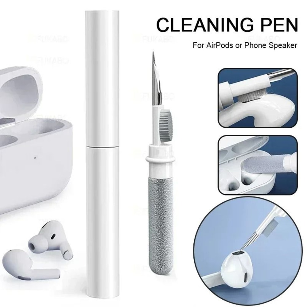 Bluetooth Earphones Cleaning Pen MultiFunction Precision Kit For Wireless Earbuds 0