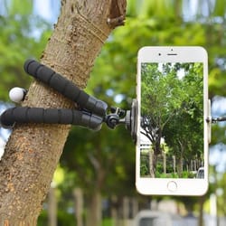 flexible octopus mini tripod – universal mobile & camera mount