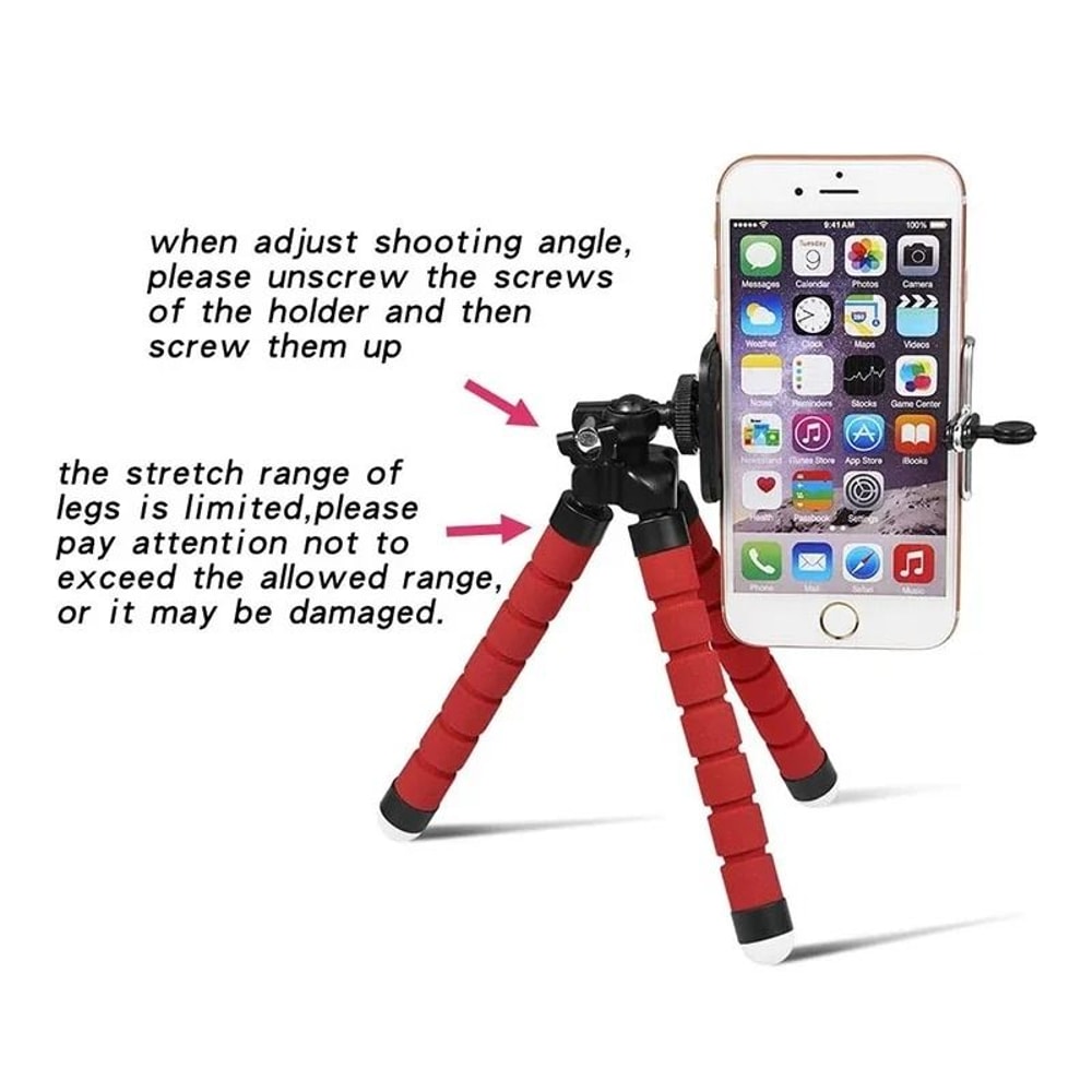 Flexible Octopus Mini Tripod Universal Mobile Camera Mount 5