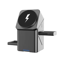 automatic touch 3-in-1 magnetic charging station – high-speed magsafe desktop dock