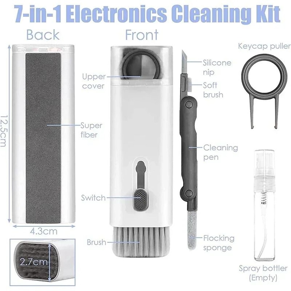 Multifunctional Cleaning Kit 7in1 Precision Maintenance System 1