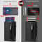 Magnetic Minimalist Wallet Luxury RFIDBlocking PopUp Cardholder 2