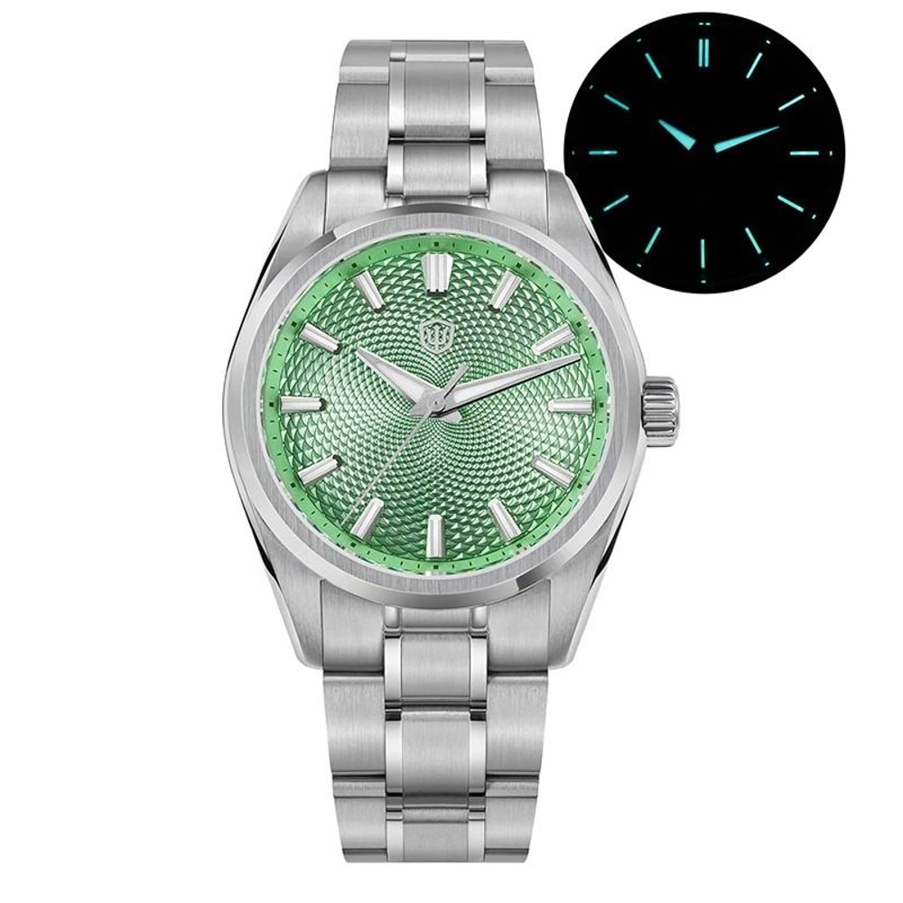 Guilloche Dial Quartz Watch HighPrecision Sweep Movement Luxury Timepiece 8