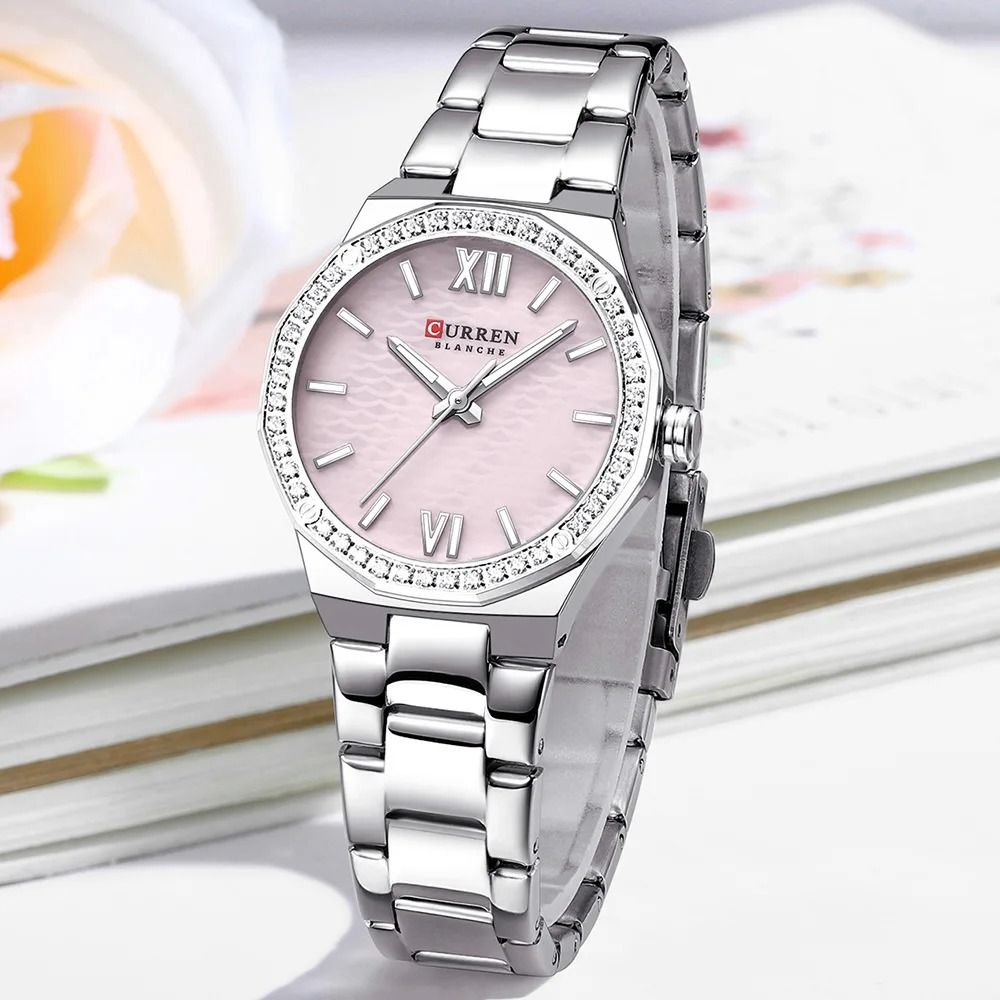 Casual Ladies Quartz Wrist Watch Luxury Luminous Bracelet Design 2
