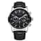 Luxury Chronograph Sport Watch Business Casual Leather Date Timepiece 6