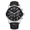 Luxury Chronograph Sport Watch Business Casual Leather Date Timepiece 6