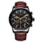 Luxury Chronograph Sport Watch Business Casual Leather Date Timepiece 7