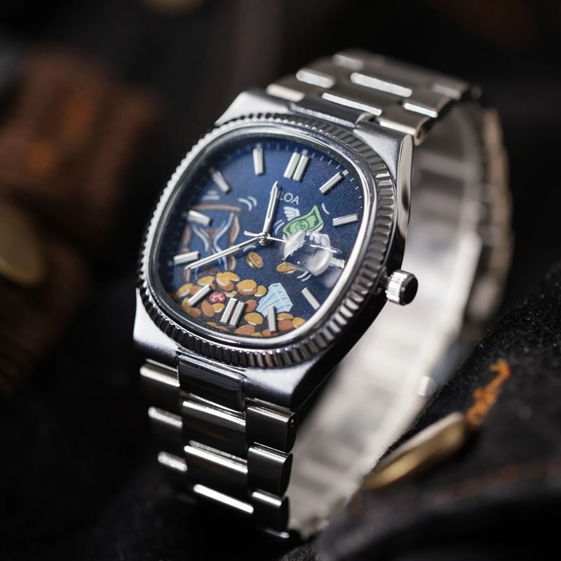 Square Luxury Quartz Watch HighEnd Stainless Steel Fashion Timepiece 10