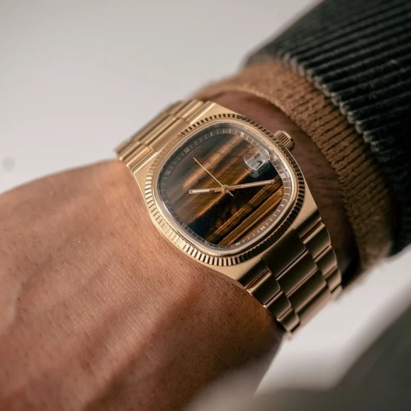 Square Luxury Quartz Watch HighEnd Stainless Steel Fashion Timepiece 13