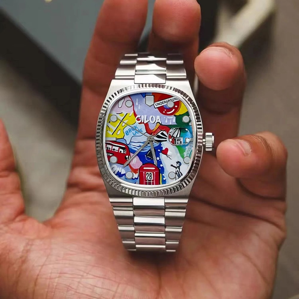 Square Luxury Quartz Watch HighEnd Stainless Steel Fashion Timepiece 8