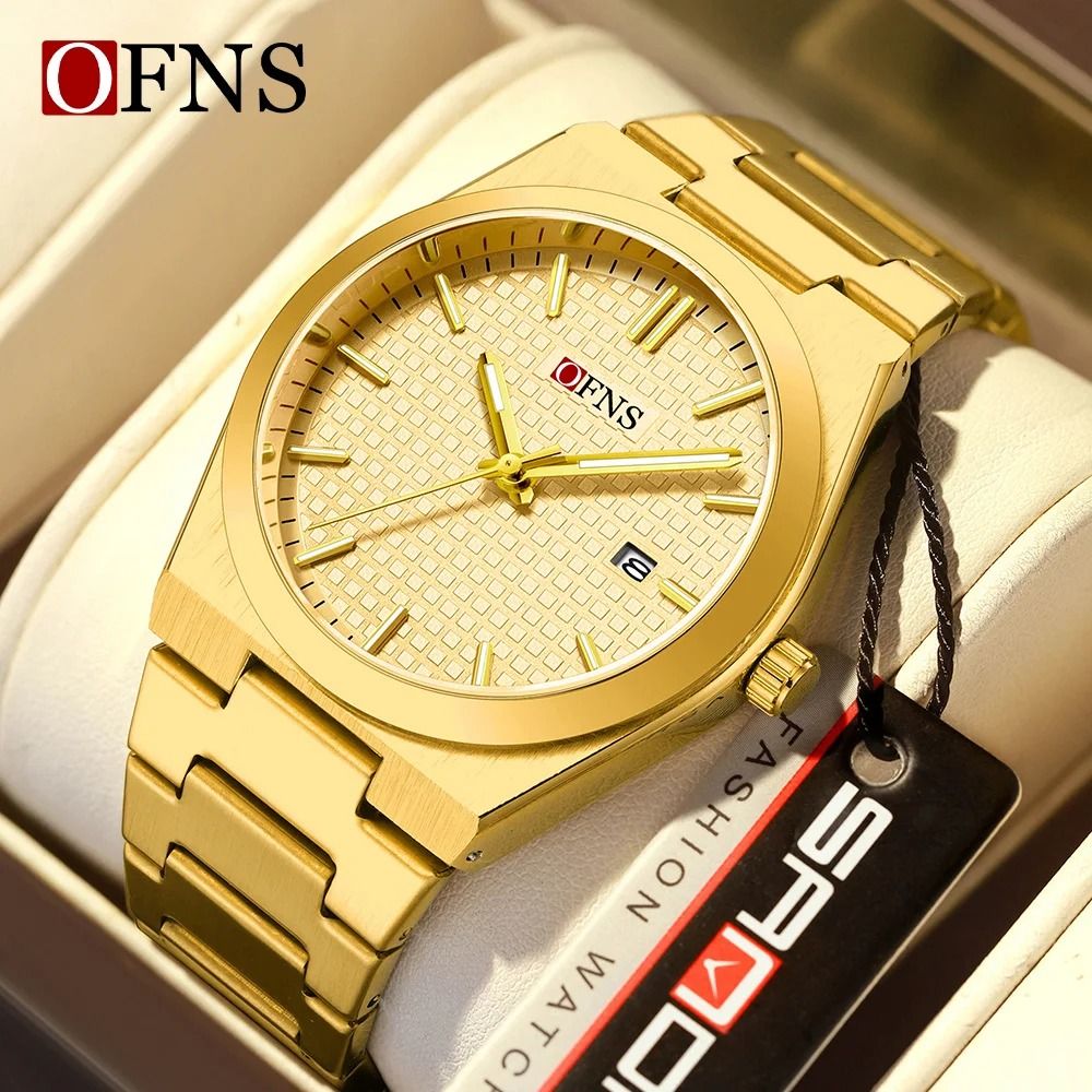 Business Quartz Watch Waterproof Luminous Single Calendar Fashion Timepiece 2