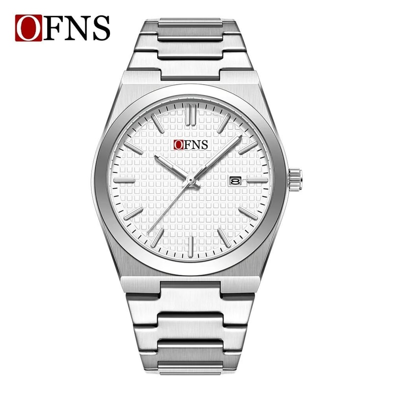 Business Quartz Watch Waterproof Luminous Single Calendar Fashion Timepiece 11