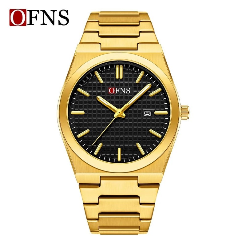 Business Quartz Watch Waterproof Luminous Single Calendar Fashion Timepiece 8