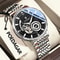Hollow Tourbillon Mechanical Watch Luxury Luminous Automatic Stainless Steel Timepiece 12