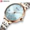 UltraThin Fashion Wristwatch Minimalist Stainless Steel Romantic Dress Watch 0