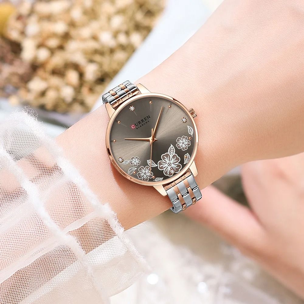 UltraThin Fashion Wristwatch Minimalist Stainless Steel Romantic Dress Watch 4