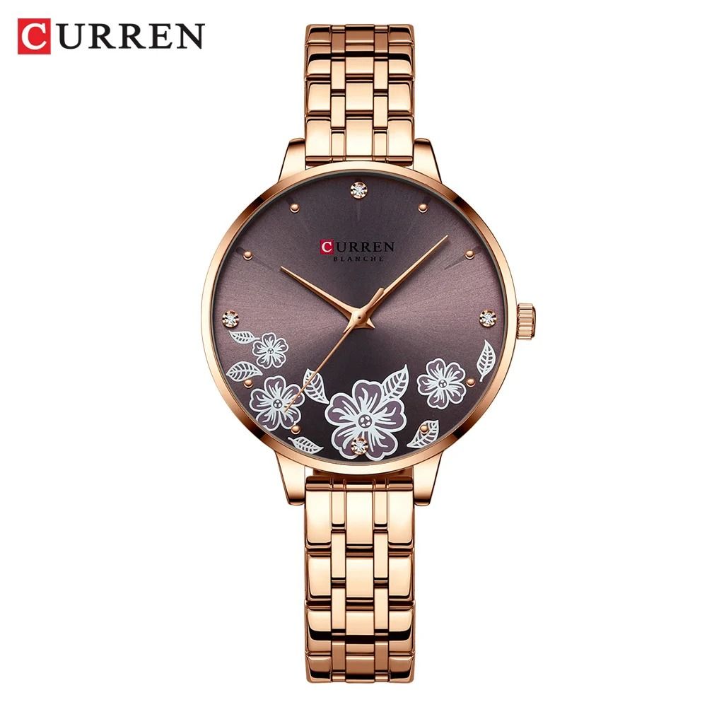 UltraThin Fashion Wristwatch Minimalist Stainless Steel Romantic Dress Watch 6