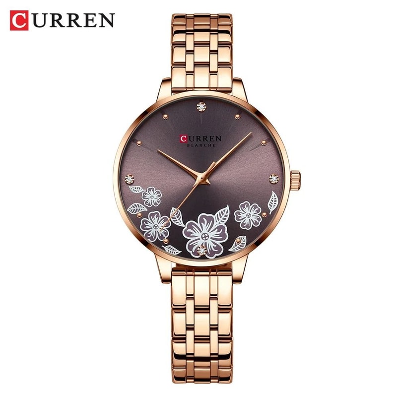 UltraThin Fashion Wristwatch Minimalist Stainless Steel Romantic Dress Watch 6