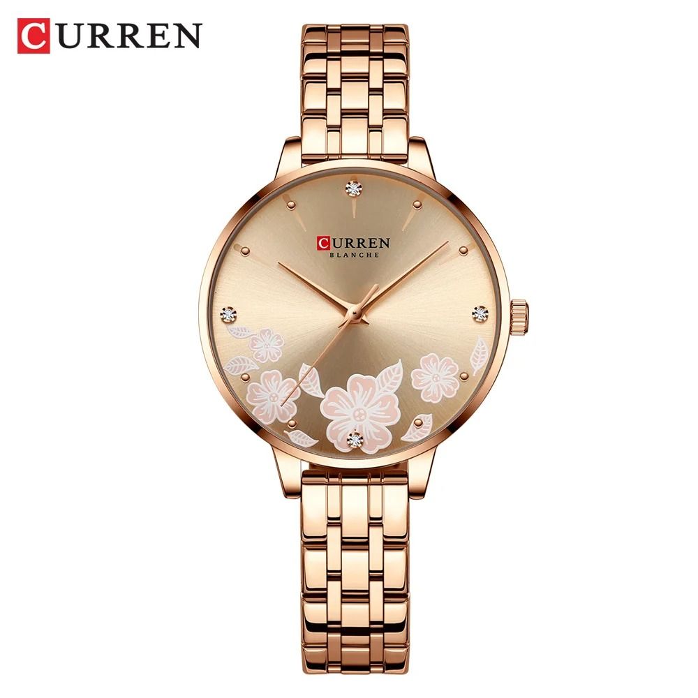 UltraThin Fashion Wristwatch Minimalist Stainless Steel Romantic Dress Watch 8