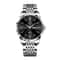 Luxury Stainless Steel Watch Waterproof Luminous Business Quartz Timepiece 6