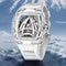 Skeleton Mechanical Timepiece Luxury Sapphire Glass Stainless Steel Waterproof Watch 5
