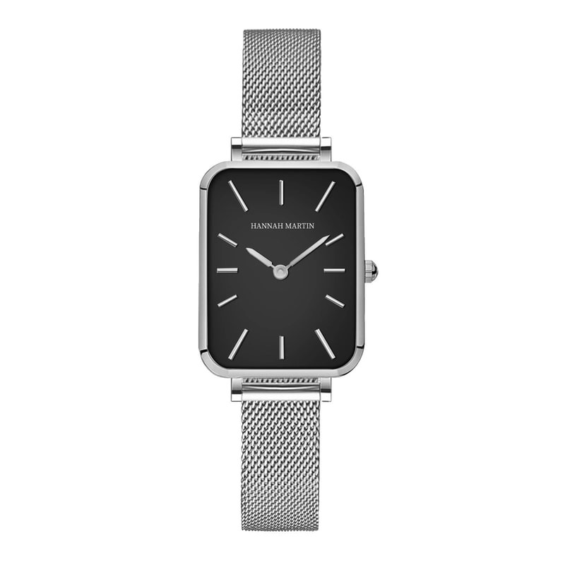 Elegant Square Mesh Strap Watch 11