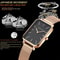 Elegant Square Mesh Strap Watch 5