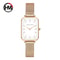 Elegant Square Mesh Strap Watch 8