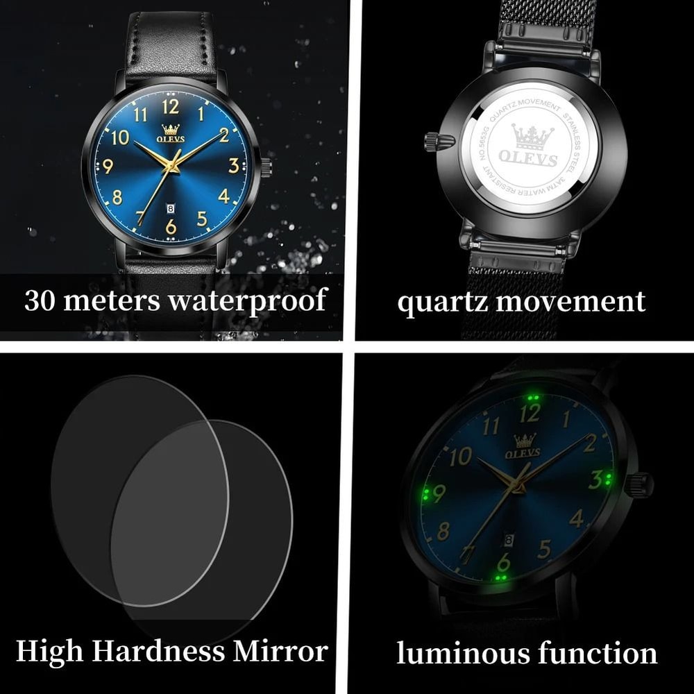 Minimalist Precision Business Quartz Watch 6