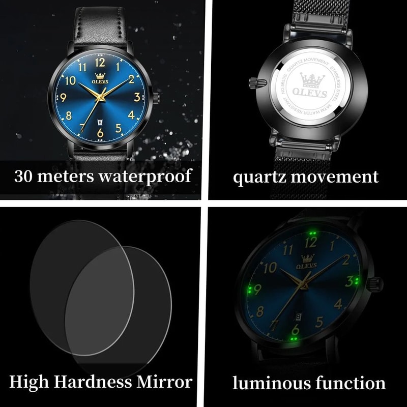 Minimalist Precision Business Quartz Watch 6
