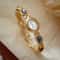 Luxury Vintage Gold Shell Bracelet Watch 4