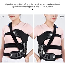 adjustable scoliosis posture corrector, spinal support & alignment