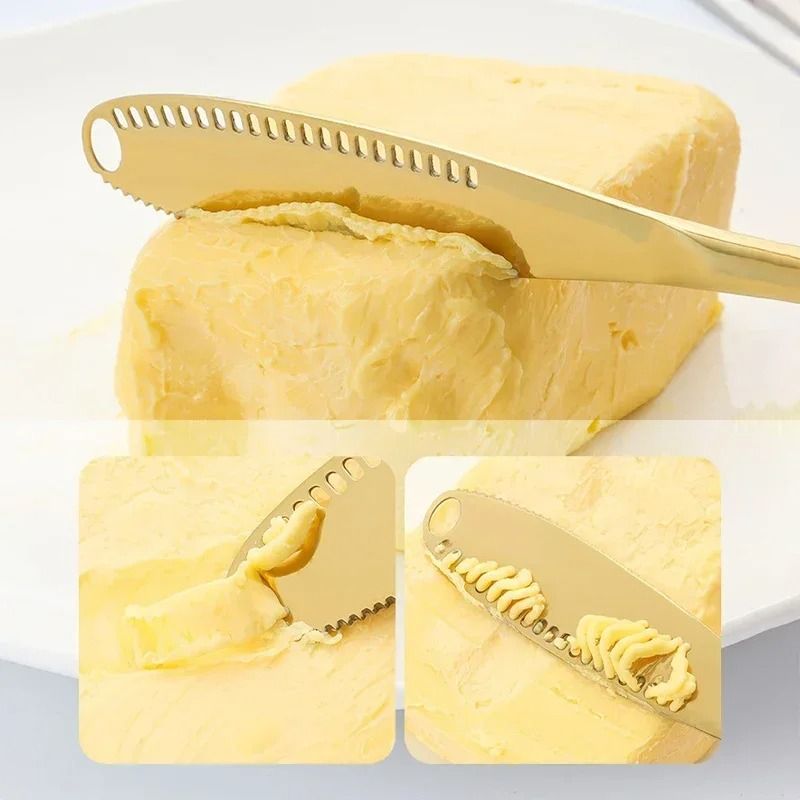 3in1 Stainless Steel Butter Jam Spreader 3