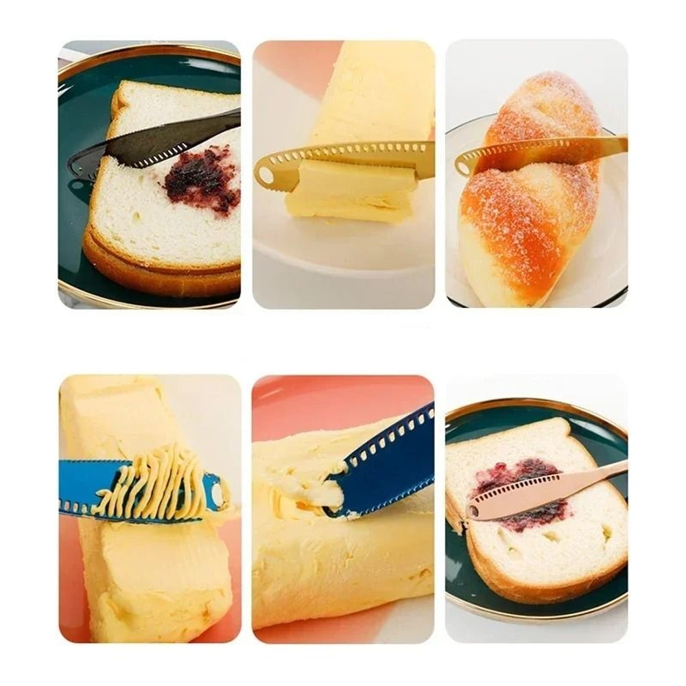 3in1 Stainless Steel Butter Jam Spreader 5